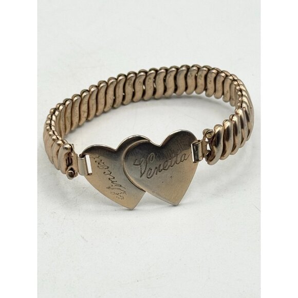 Vintage Sweetheart Expansion Heart Hong Kong Bracelet - Picture 2 of 5